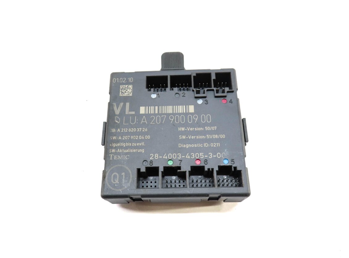 Thumbnail 2: 2010 MERCEDES E350 (W207) FRONT LEFT DRIVER DOOR WINDOW CONTROL MODULE