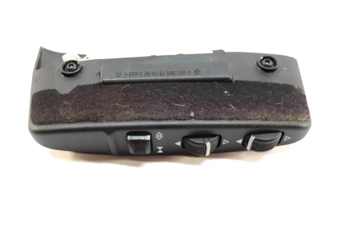 Thumbnail 4: 2010 MERCEDES E350 (C207) RIGHT PASSENGER SEAT CONTROL VALVE SWITCH PANEL BLACK