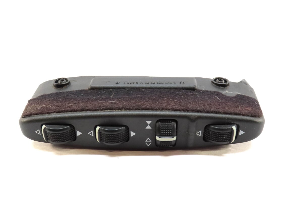 Thumbnail 2: 2010 MERCEDES E350 (C207) LEFT DRIVER SEAT CONTROL VALVE SWITCH PANEL (BLACK)