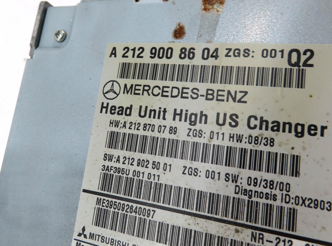 Thumbnail 6: 10-11 MERCEDES E350 E550 (W207 W212) GPS NAVIGATION CD PLAYER STEREO RECEIVER