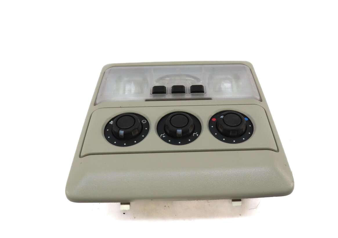 Thumbnail 3: 05-16 LAND ROVER LR3 LR4 - REAR DOME LIGHT w/ HEATER TEMPERATURE CONTROL (GRAY)