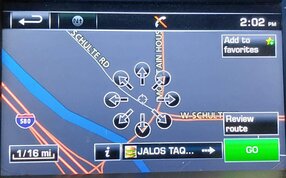 Thumbnail 2: 2016 LAND ROVER LR4 DASH MOUNTED STEREO INFORMATION NAVIGATION DISPLAY SCREEN