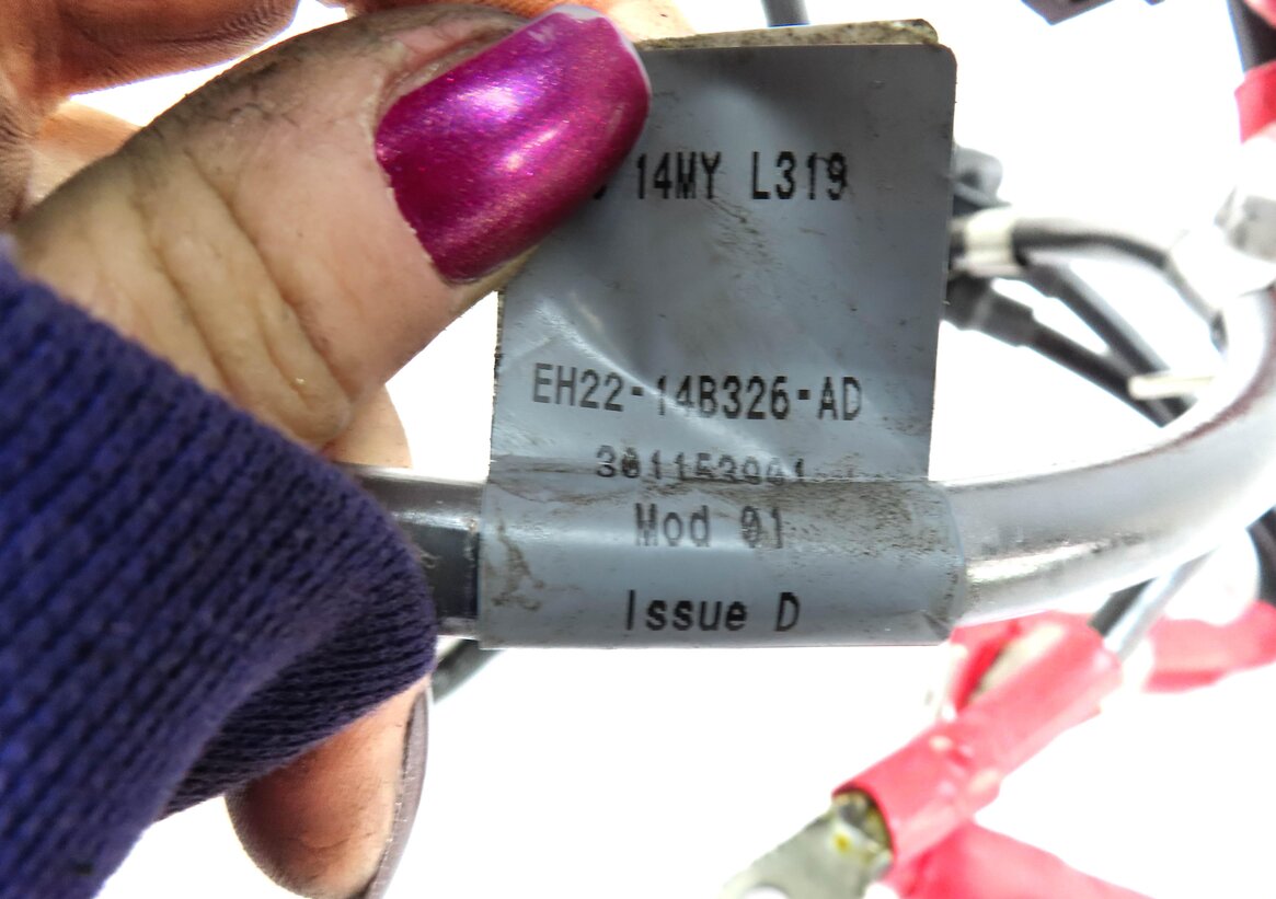 Thumbnail 6: 2016 LAND ROVER LR4 3.0L SUPER ALTERNATOR & STARTER WIRING WIRE HARNESS LOOM