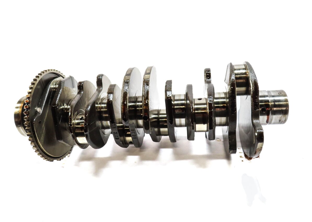 Thumbnail 2: 2013 PORSCHE CAYENNE (958) 3.6L M55 ENGINE CRANKSHAFT CRANK SHAFT ASSEMBLY