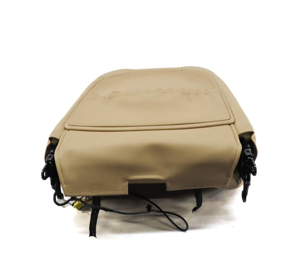 Thumbnail 4: 2013 PORSCHE CAYENNE (958) DRIVER UPPER TOP HEATED SEAT CUSHION (LUXOR BEIGE)