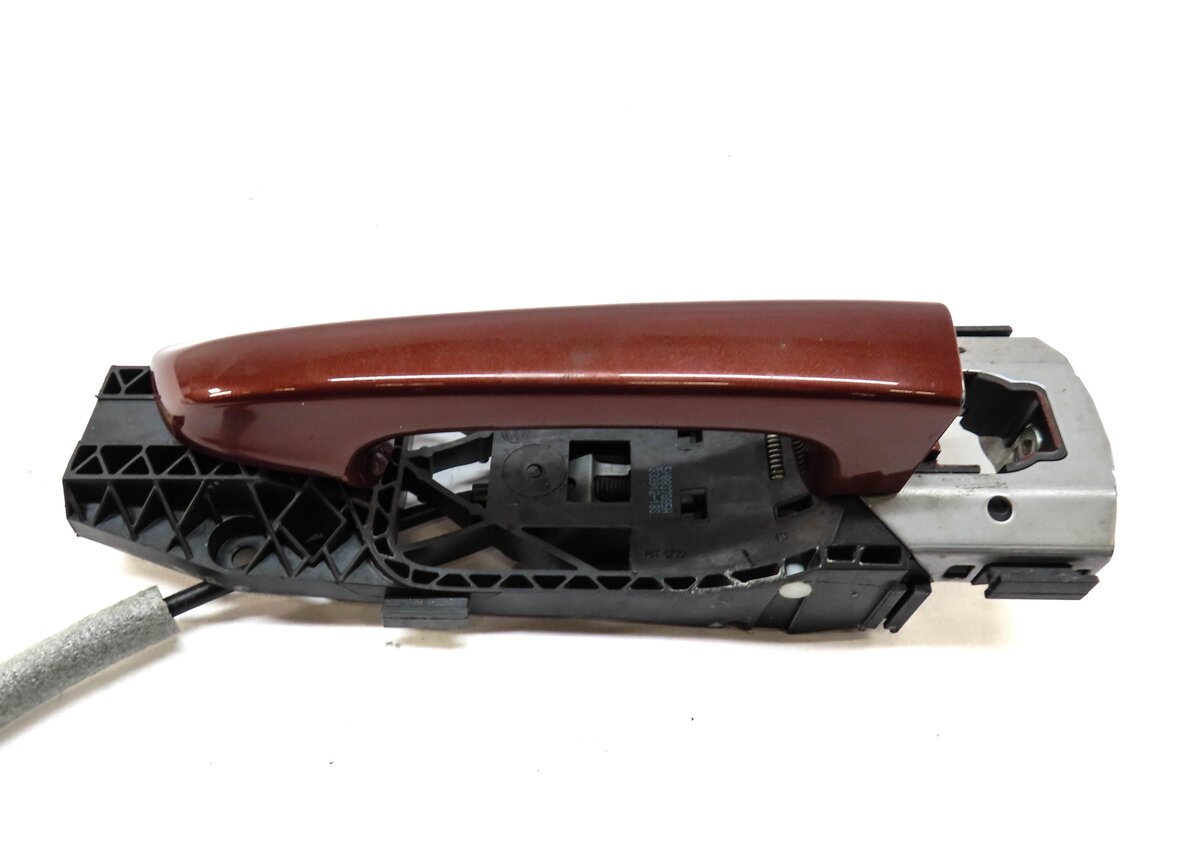 Thumbnail 3: 11-18 PORSCHE CAYENNE (958) LEFT FRONT DRIVER EXTERIOR DOOR HANDLE (AUBURN RED)