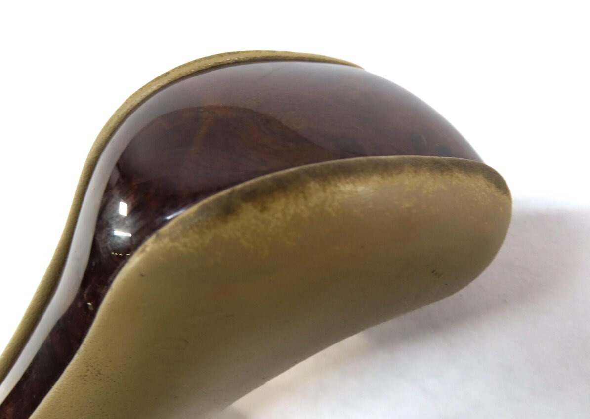 Thumbnail 5: 2013 PORSCHE CAYENNE (958) TRANSMISSION GEAR SHIFTER SHIFT HANDLE (BEIGE / WOOD)