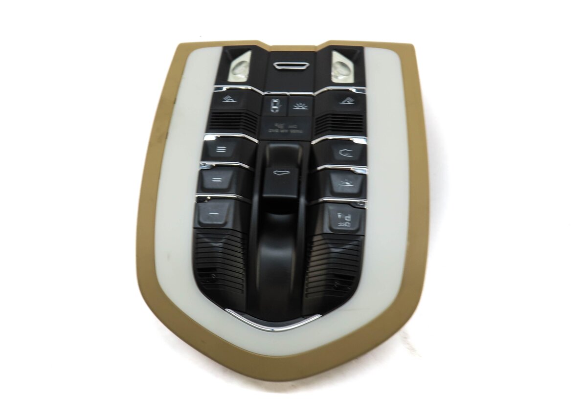 Thumbnail 4: 2013 PORSCHE CAYENNE (958) FRONT DOMELIGHT MAP READING DOME LIGHT LAMP (BEIGE)