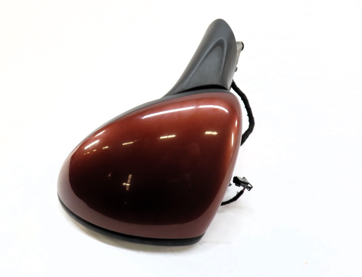 Thumbnail 5: 11-14 PORSCHE CAYENNE (958) LEFT P-FOLD AUTODIM BLIND SPOT MIRROR (AUBURN RED)