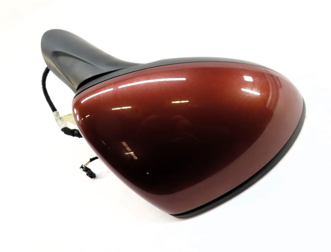 Thumbnail 5: 11-14 PORSCHE CAYENNE (958) RIGHT P-FOLD AUTODIM BLIND SPOT MIRROR (AUBURN RED)