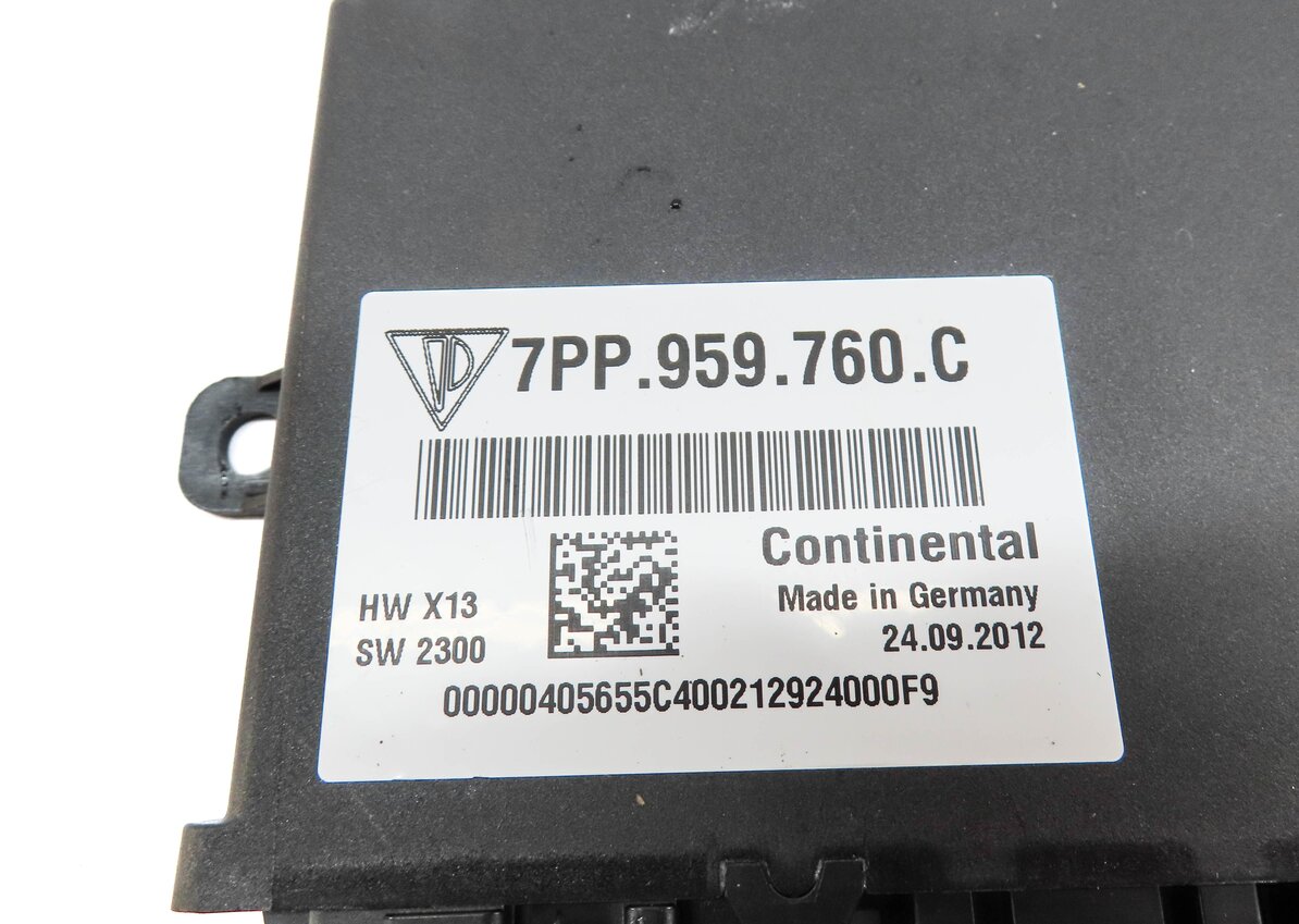 Thumbnail 4: 2013 PORSCHE CAYENNE (958) FRONT RIGHT PASSENGER SEAT CONTROL MODULE