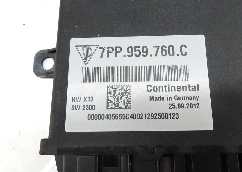 Thumbnail 4: 2013 PORSCHE CAYENNE (958) FRONT LEFT DRIVER SEAT CONTROL MODULE