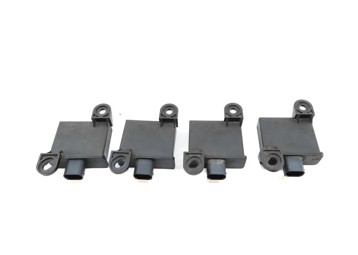 Thumbnail 3: 2013 PORSCHE CAYENNE (958) TPMS TIRE AIR PRESSURE SENSOR TRIGGER MODULE SET
