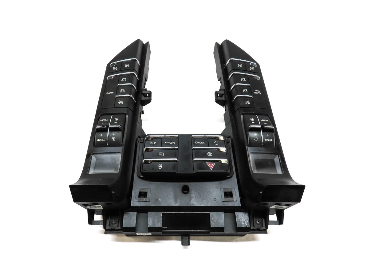 Thumbnail 2: 11-18 PORSCHE CAYENNE (958) FRONT HEATER A/C TEMPERATURE CONTROL w/ CLIMATRONIC
