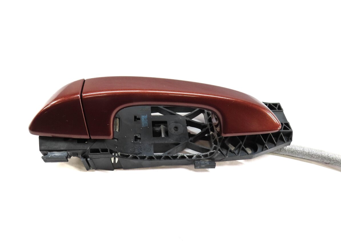 Thumbnail 3: 2011-2018 PORSCHE CAYENNE (958) LEFT REAR EXTERIOR DOOR HANDLE (AUBURN RED)
