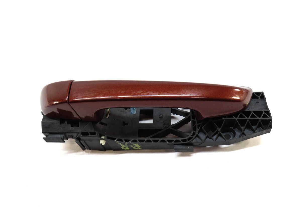 Thumbnail 3: 2011-2018 PORSCHE CAYENNE (958) RIGHT REAR EXTERIOR DOOR HANDLE (AUBURN RED E6)