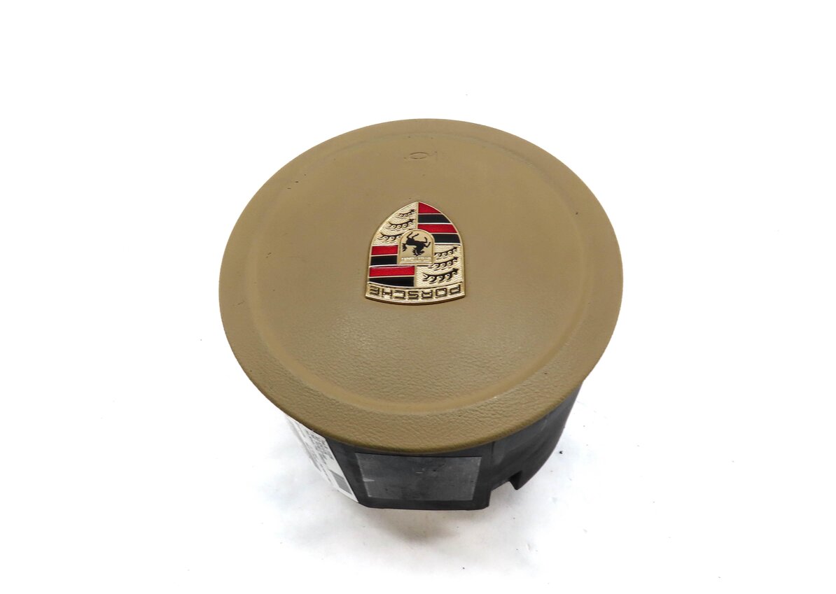 Thumbnail 3: 2011-2014 PORSCHE CAYENNE (958) DRIVER STEERING WHEEL SRS AIRBAG AIR BAG (BEIGE)