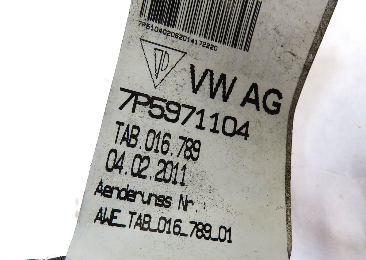 Thumbnail 4: 2013 PORSCHE CAYENNE (958) REAR PDC PARK DISTANCE SENSOR SET w/ HARNESS (RED)