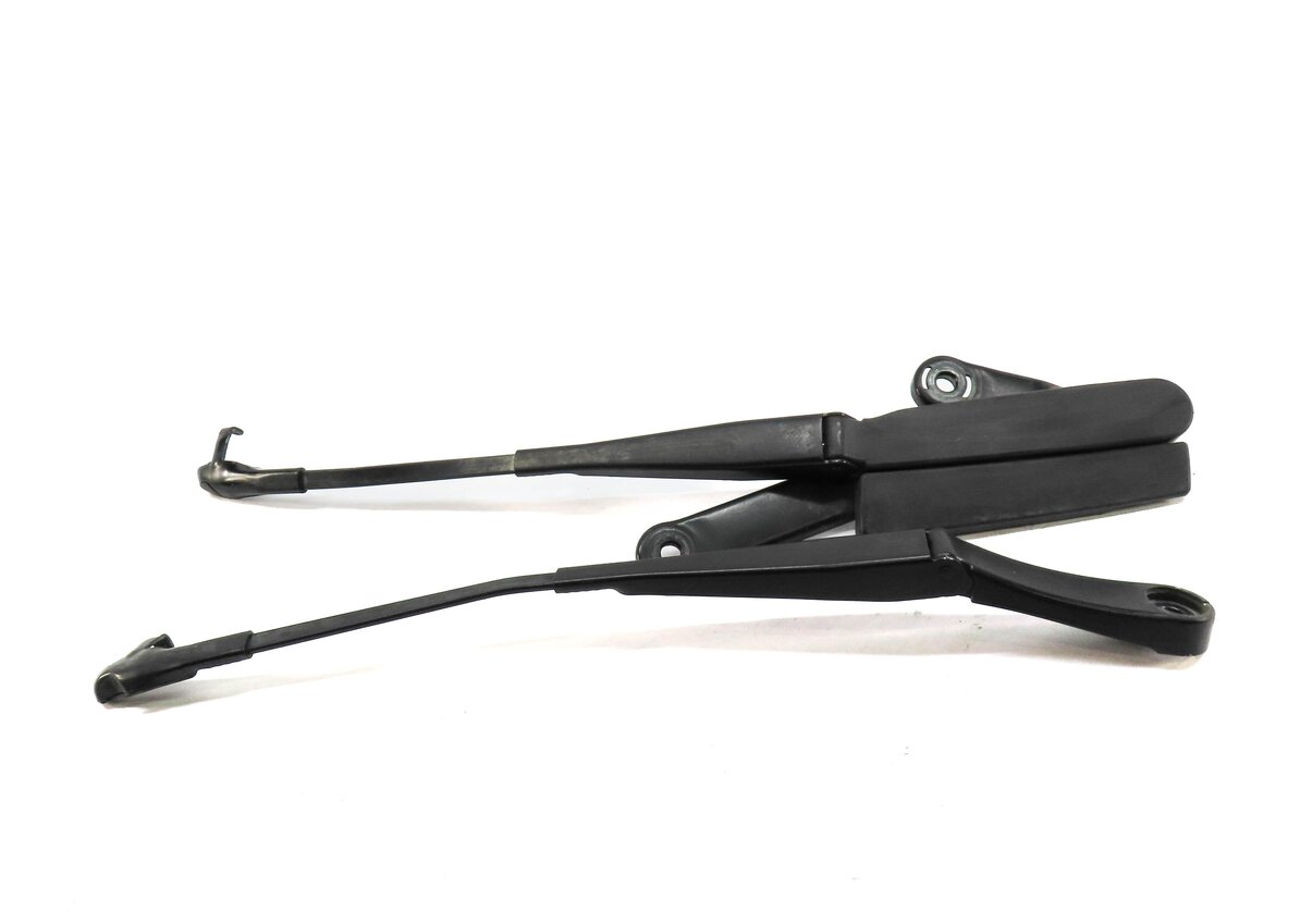 Thumbnail 2: 2011-2018 PORSCHE CAYENNE (958) FRONT LEFT & RIGHT WINDSHIELD WIPER ARM SET-2