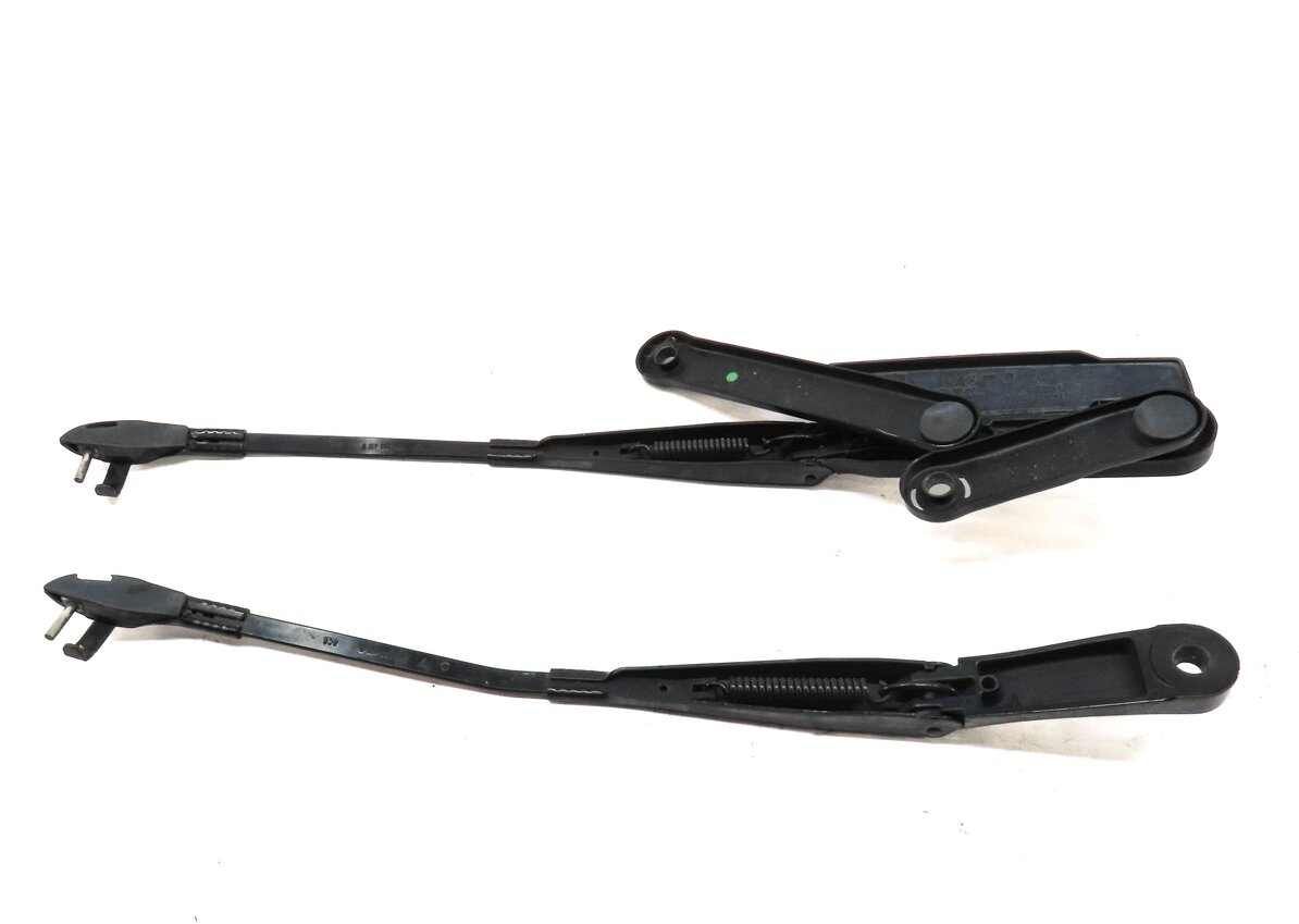 Thumbnail 3: 2011-2018 PORSCHE CAYENNE (958) FRONT LEFT & RIGHT WINDSHIELD WIPER ARM SET-2