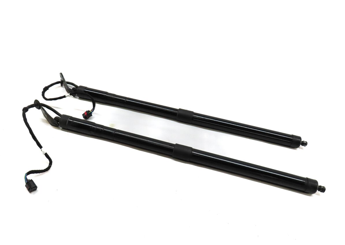 11-13 PORSCHE CAYENNE (958) REAR LEFT & RIGHT TRUNK SHOCK STRUT SET (ELECTRIC)