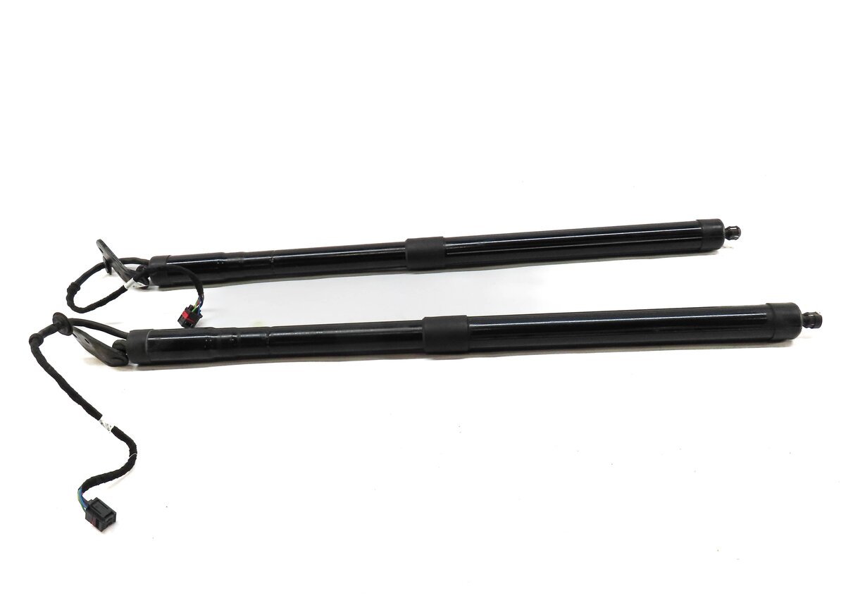Thumbnail 2: 11-13 PORSCHE CAYENNE (958) REAR LEFT & RIGHT TRUNK SHOCK STRUT SET (ELECTRIC)