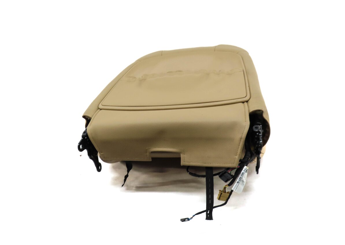 Thumbnail 4: 2013 PORSCHE CAYENNE (958) PASSENGER UPPER TOP HEATED SEAT CUSHION (LUXOR BEIGE)