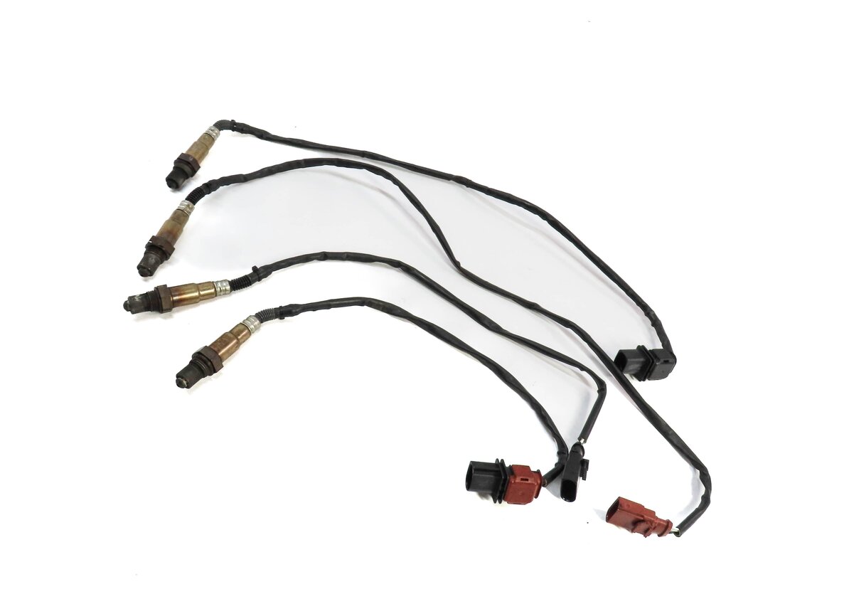 2013 PORSCHE CAYENNE (958) 3.6L PRE POST CAT O2 OXYGEN LAMBDA PROBE SENSOR SET