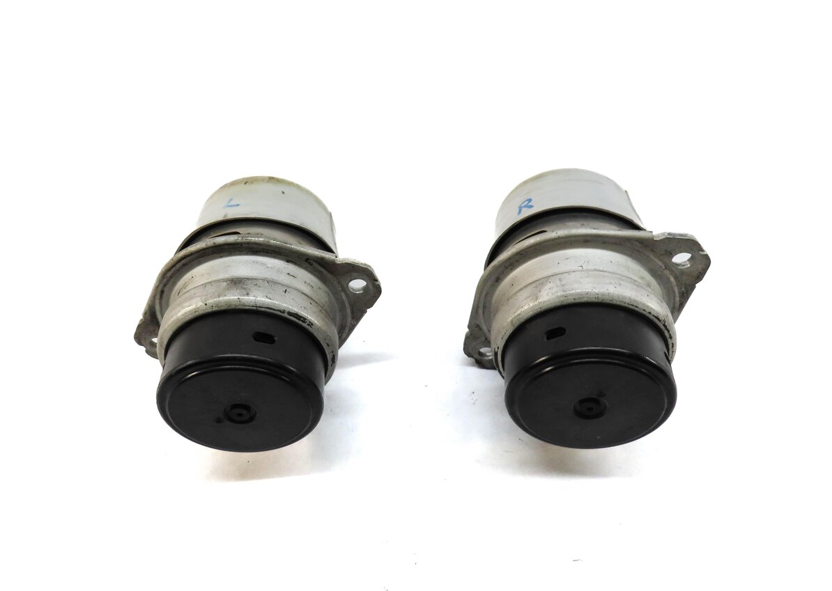 Thumbnail 2: 2013 PORSCHE CAYENNE (958) 3.6L M55 ENGINE LEFT & RIGHT MOTOR MOUNT SET-2
