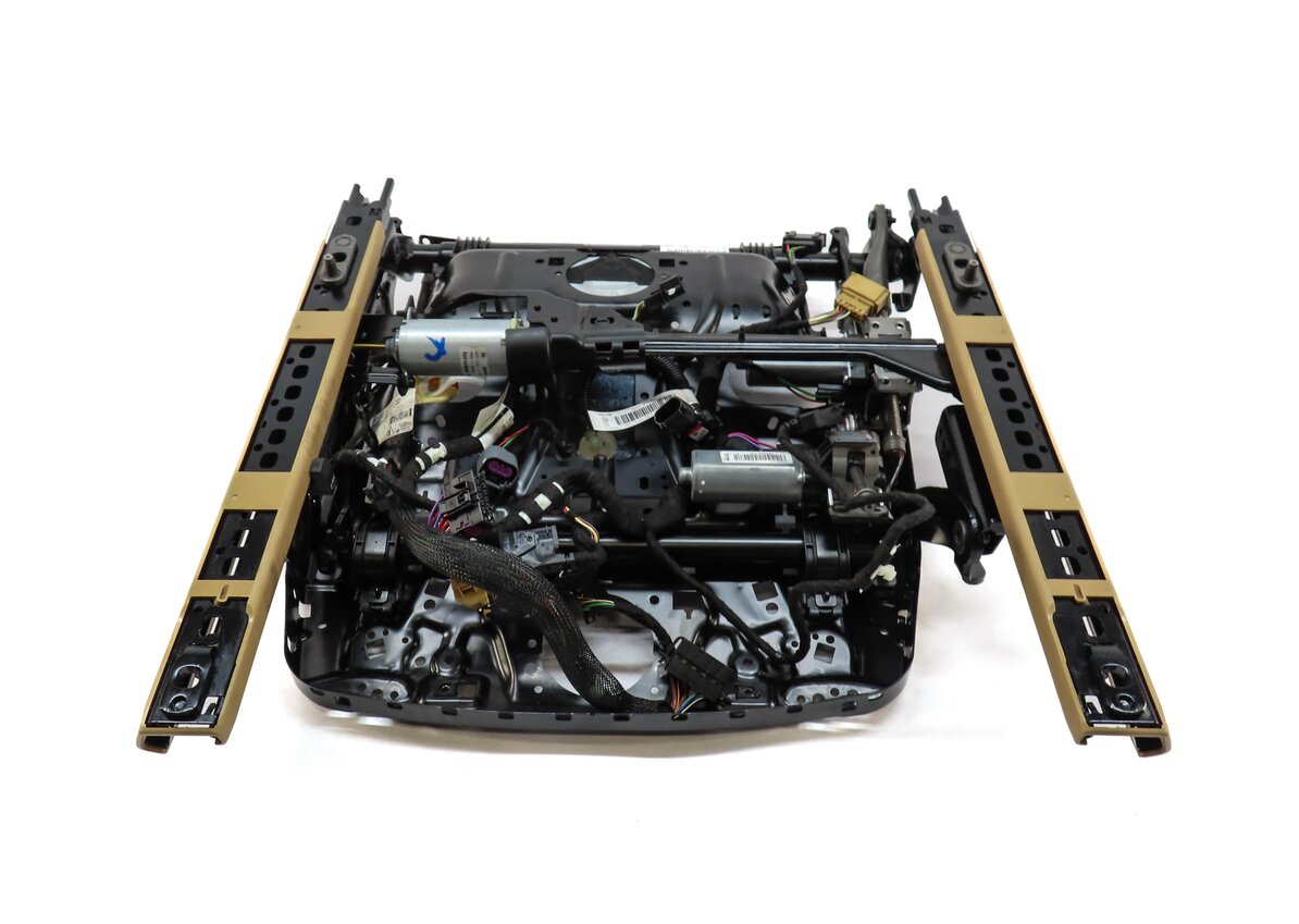 Thumbnail 5: 2011-2018 PORSCHE CAYENNE (958) PASSENGER - 14 WAY MEMORY SEAT TRACK w/ MOTORS