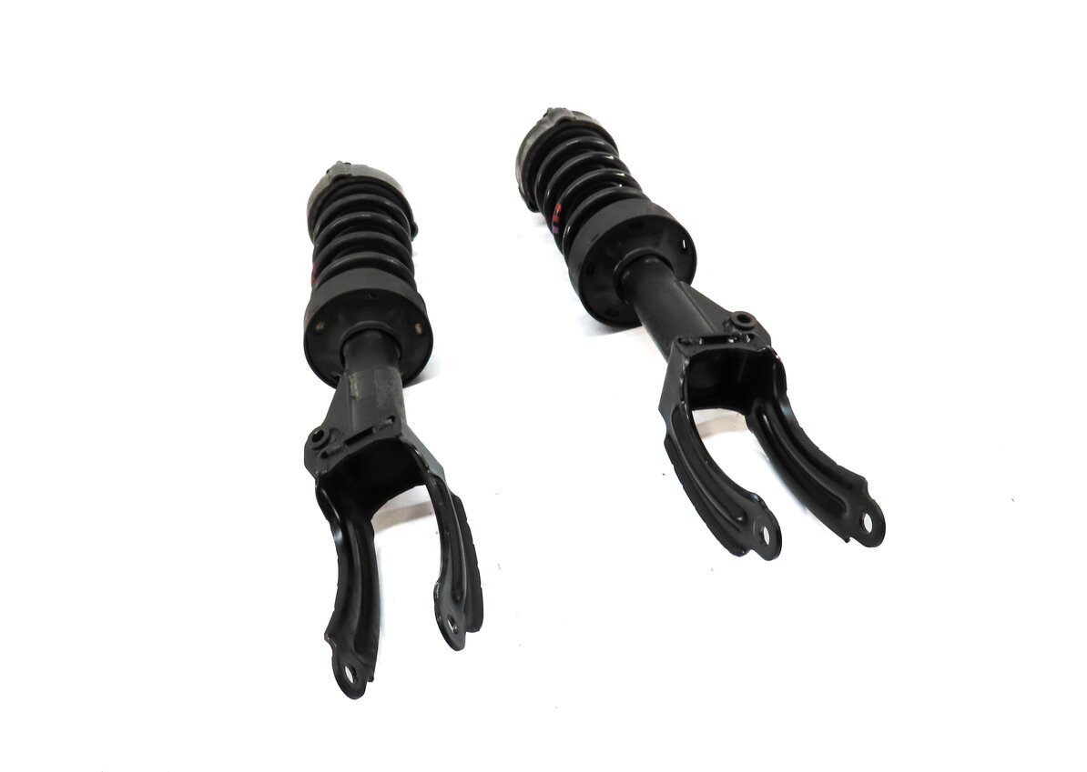 2011-2018 PORSCHE CAYENNE (958) FRONT LEFT & RIGHT SUSPENSION SHOCK STRUT SET-2
