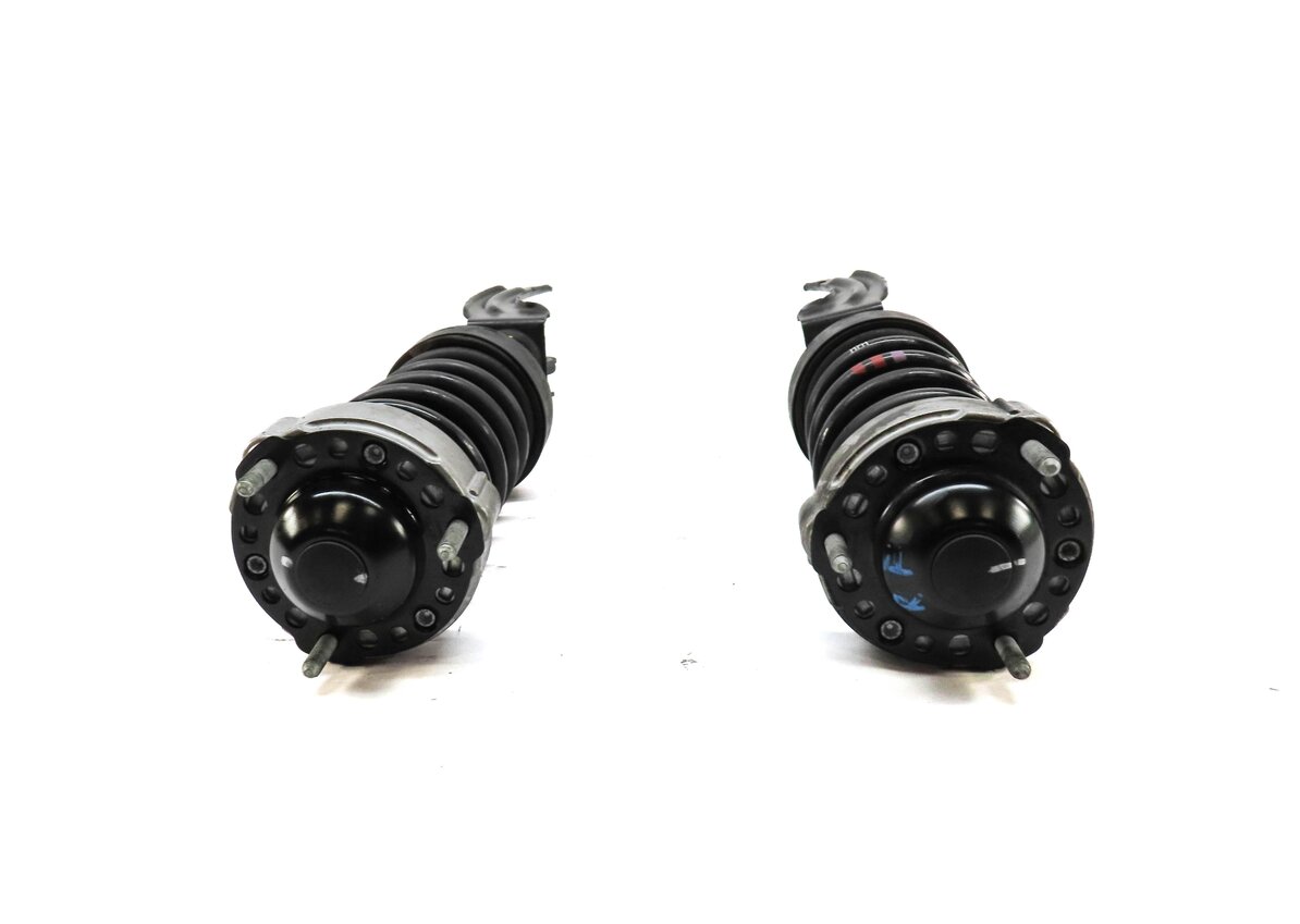Thumbnail 4: 2011-2018 PORSCHE CAYENNE (958) FRONT LEFT & RIGHT SUSPENSION SHOCK STRUT SET-2