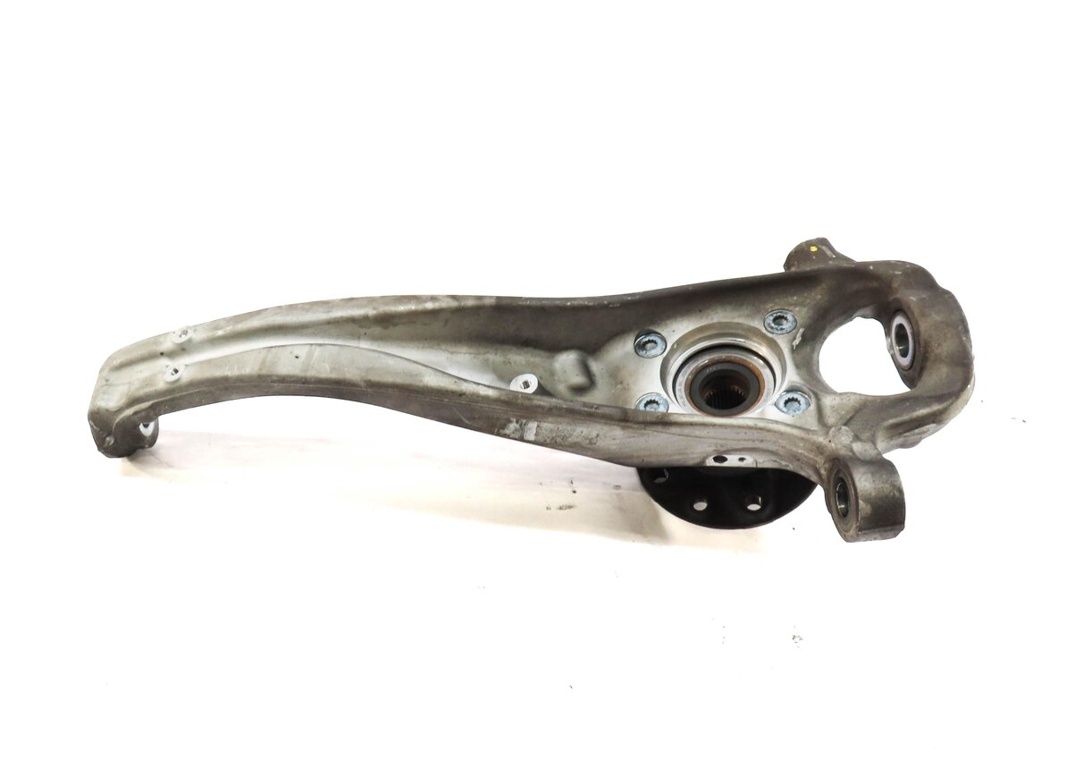 Thumbnail 2: 2011-2018 PORSCHE CAYENNE (958) LEFT FRONT DRIVER SPINDLE KNUCKLE WHEEL HUB