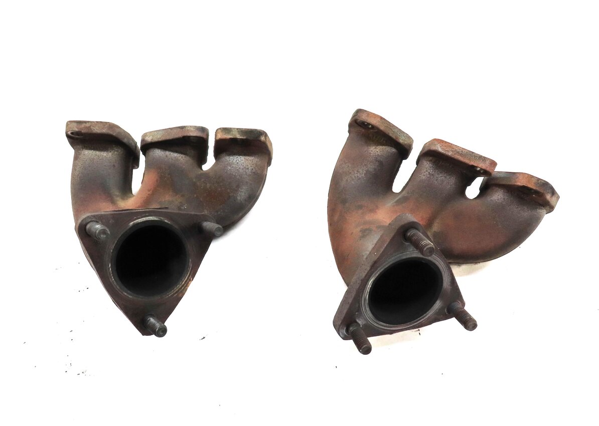 Thumbnail 3: 2011-2018 PORSCHE CAYENNE (958) 3.6L ENGINE LEFT & RIGHT EXHAUST MANIFOLD SET-2