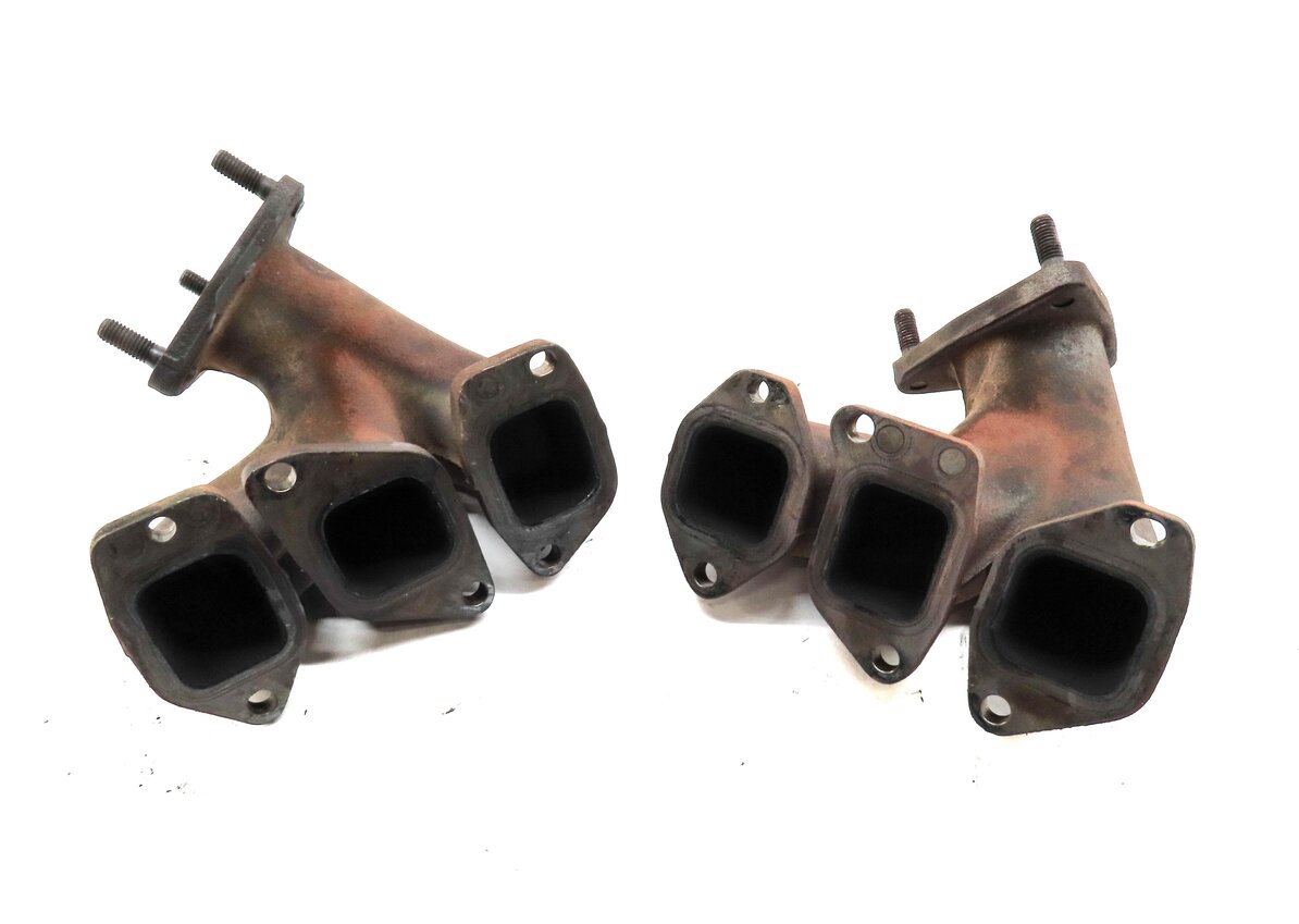 Thumbnail 4: 2011-2018 PORSCHE CAYENNE (958) 3.6L ENGINE LEFT & RIGHT EXHAUST MANIFOLD SET-2