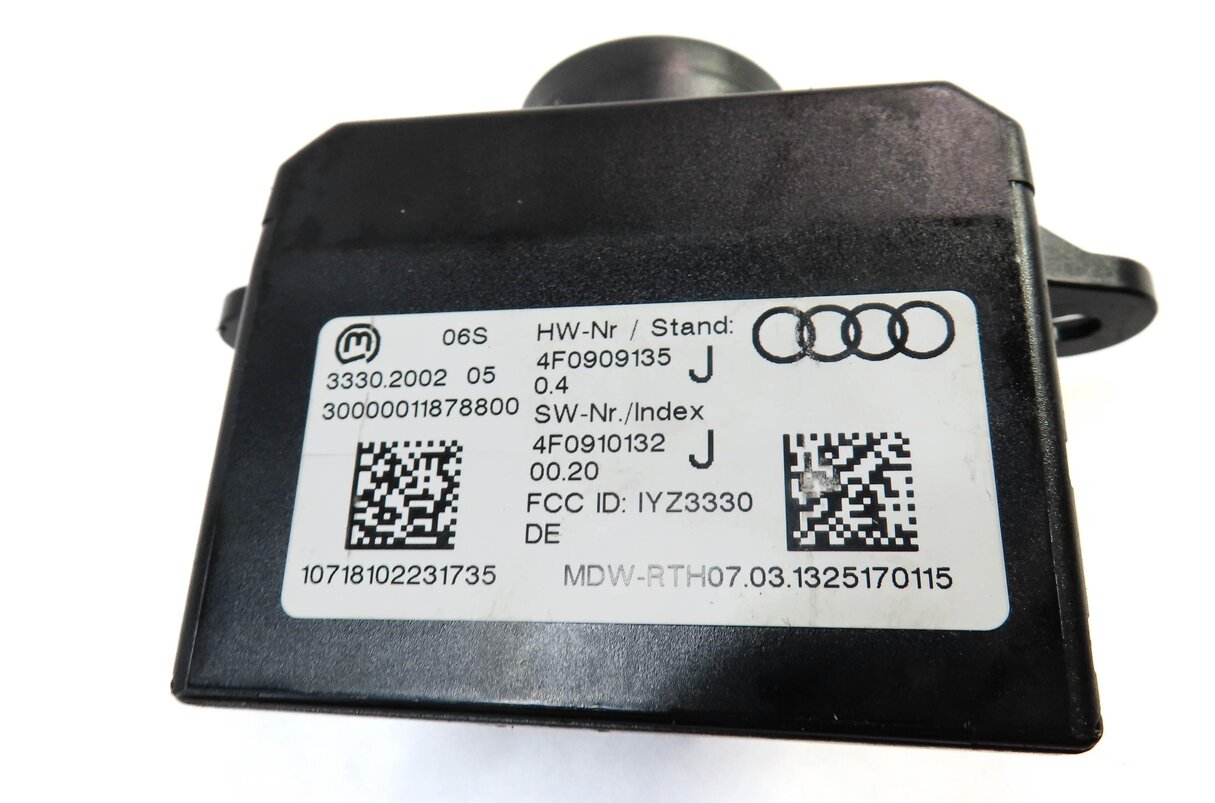 Thumbnail 14: 13-15 AUDI Q7 (4L) 3.0L CTWB SUPERCHARGED ENGINE BCM IMMOBILIZER MODULE KEY SET