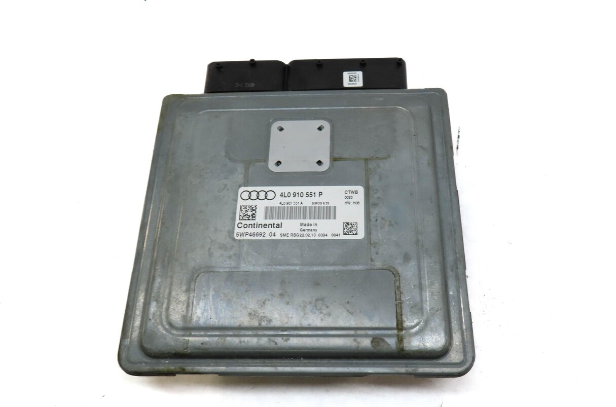 Thumbnail 6: 13-15 AUDI Q7 (4L) 3.0L CTWB SUPERCHARGED ENGINE BCM IMMOBILIZER MODULE KEY SET