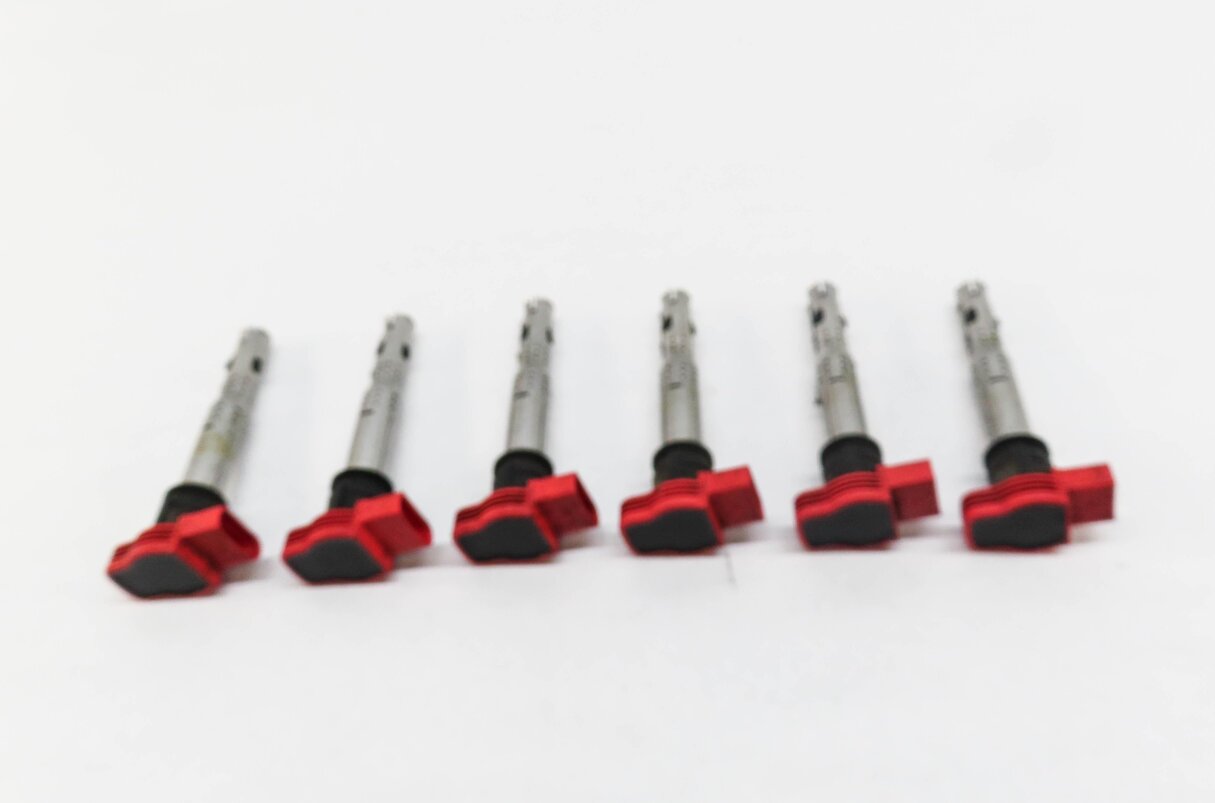 Thumbnail 2: 2005-2017 AUDI A4 S4 A5 S5 A6 S6 A7 A8 Q5 SQ5 Q7 R8 S8 - IGNITION COIL SET 6