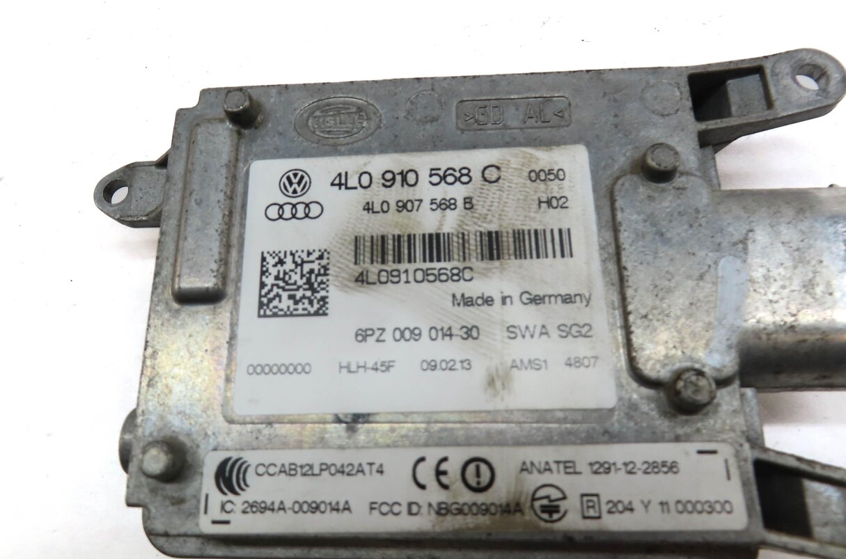 Thumbnail 4: 2013-2017 AUDI Q7 (4L 4M) LEFT DRIVER REAR LANE CHANGE BLIND SPOT MODULE (SLAVE)