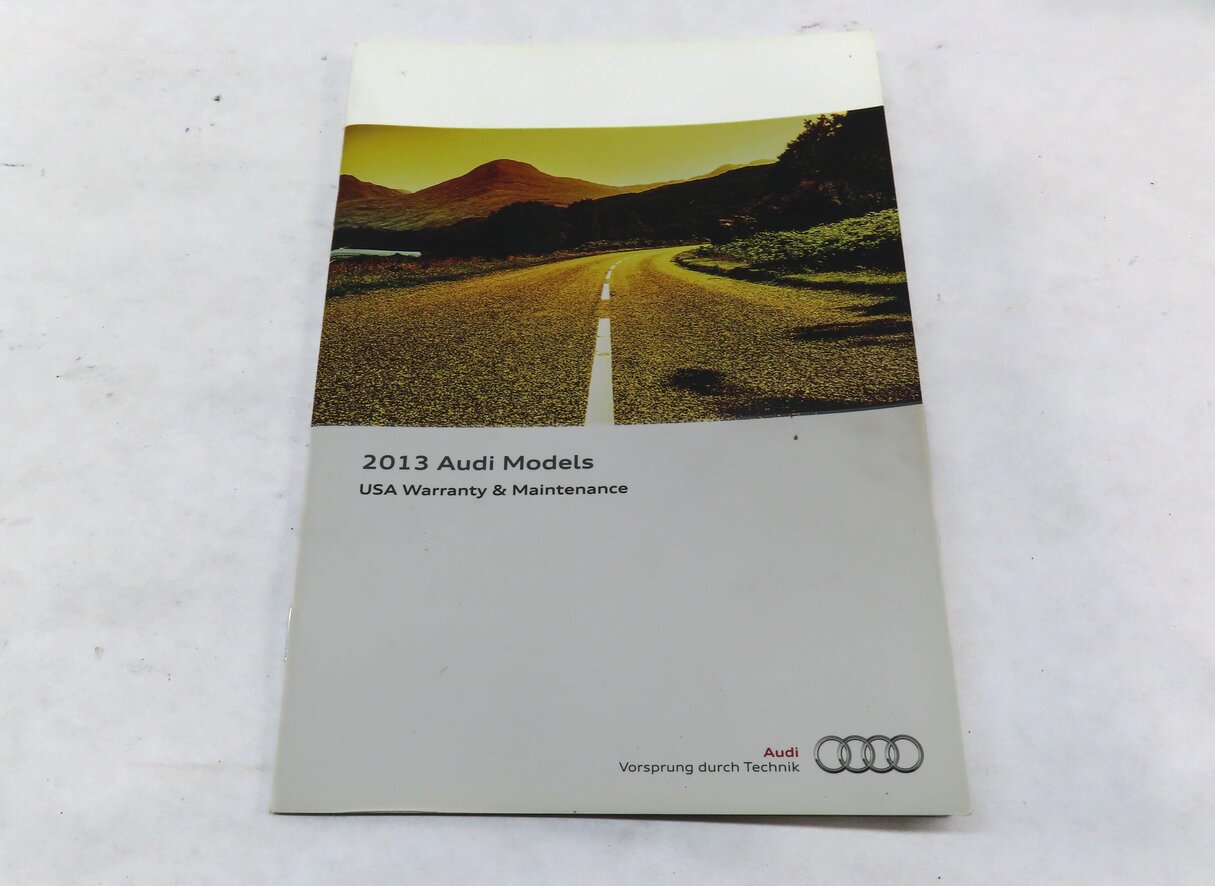 Thumbnail 4: 2013 AUDI Q7 (4L) OWNERS MANUAL SET OF 5 w/ CARRYING CASE