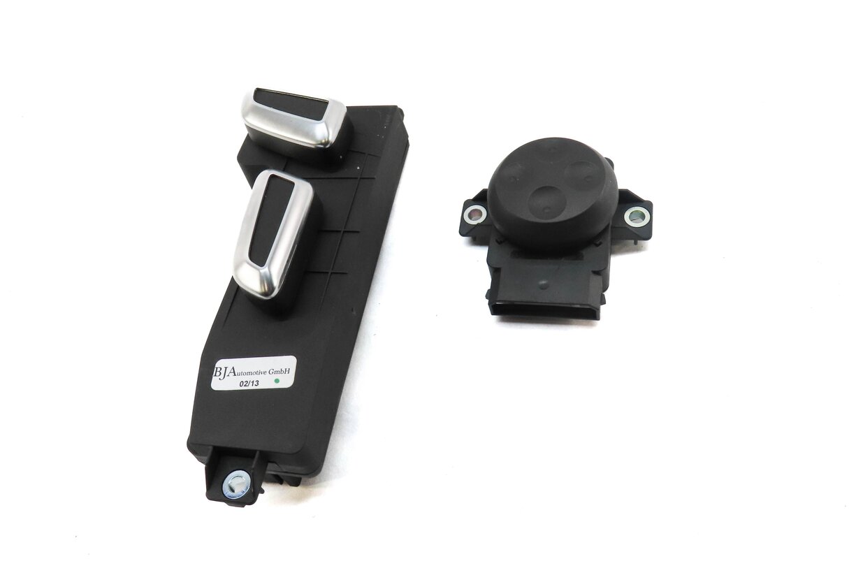 Thumbnail 2: 2013 AUDI Q7 (4L) FRONT LEFT DRIVER SEAT ADJUST ADJUSTMENT & LUMBAR SWITCH SET 2