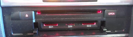Thumbnail 2: 2013 AUDI Q7 (4L) STEREO RADIO MMI CD AUDI MULTIMEDIA PLAYER HEAD UNIT