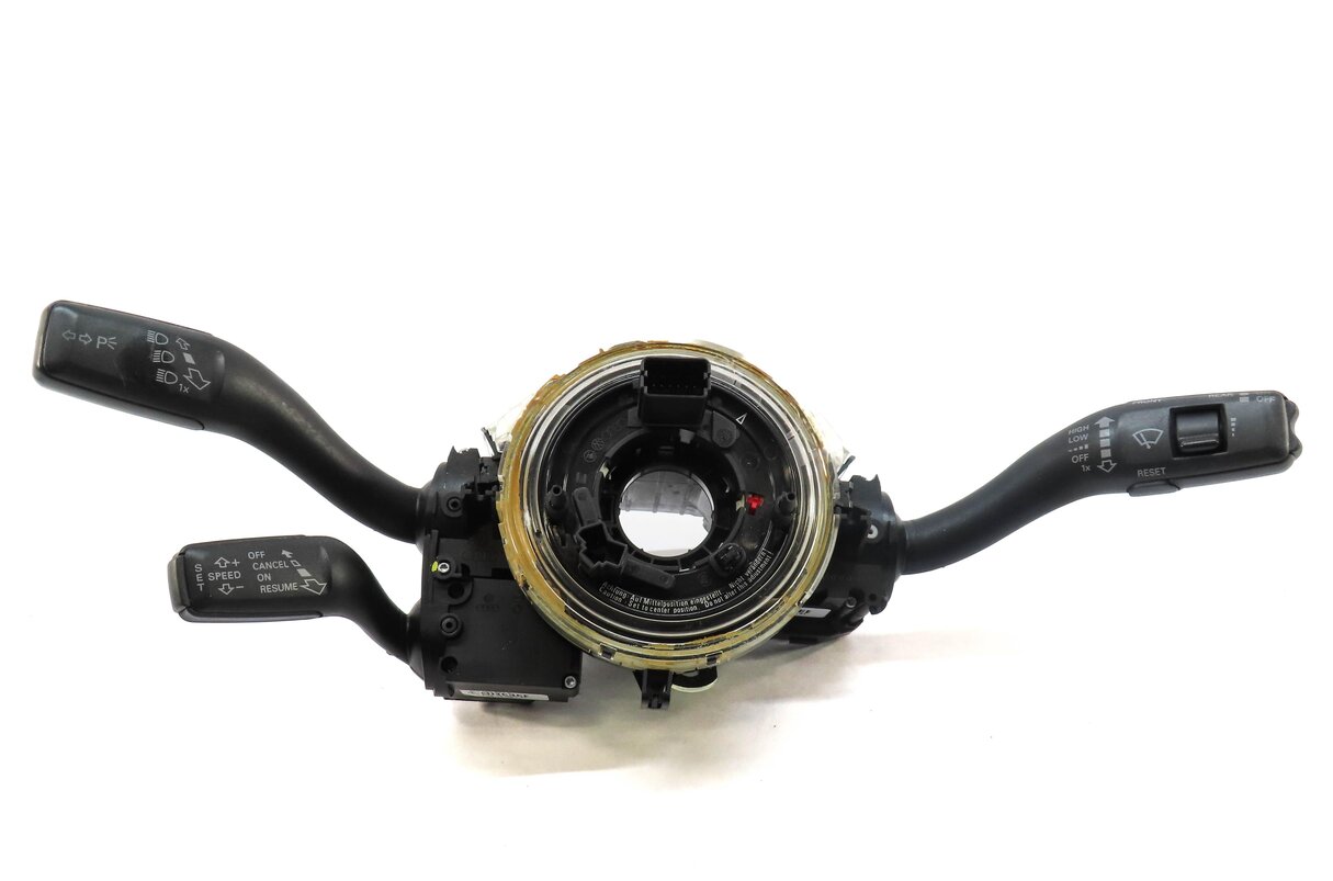 Thumbnail 2: 2009-2015 AUDI Q7 (4L) STEERING COLUMN BLINKER WIPER CRUISE COMBINATION SWITCH