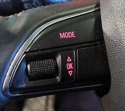 Thumbnail 2: 2013 AUDI Q7 (4L) LEFT & RIGHT STEERING WHEEL MULTIFUNCTION SWITCH SET OF 2