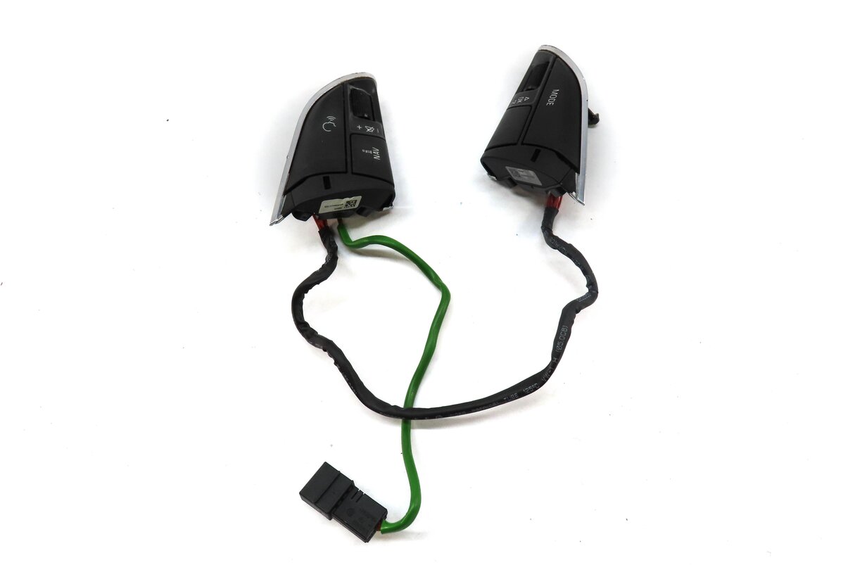 Thumbnail 5: 2013 AUDI Q7 (4L) LEFT & RIGHT STEERING WHEEL MULTIFUNCTION SWITCH SET OF 2