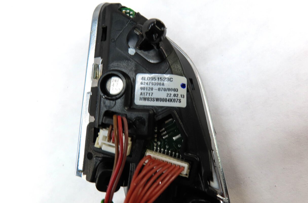 Thumbnail 8: 2013 AUDI Q7 (4L) LEFT & RIGHT STEERING WHEEL MULTIFUNCTION SWITCH SET OF 2
