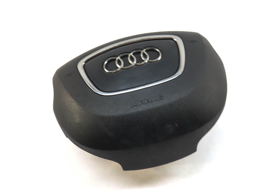 Thumbnail 3: 2011-2015 AUDI Q7 (4L) LEFT DRIVER STEERING WHEEL SRS AIRBAG AIR BAG (BLACK)