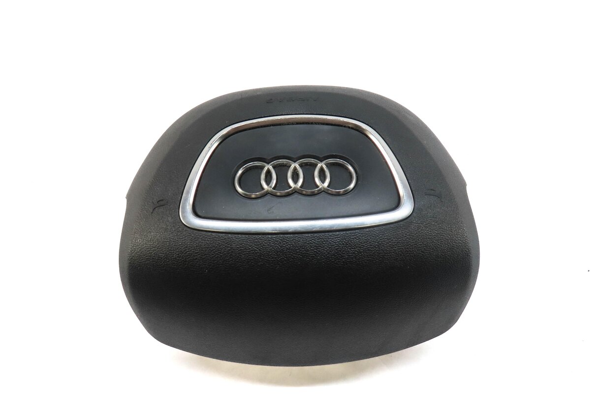 Thumbnail 4: 2011-2015 AUDI Q7 (4L) LEFT DRIVER STEERING WHEEL SRS AIRBAG AIR BAG (BLACK)