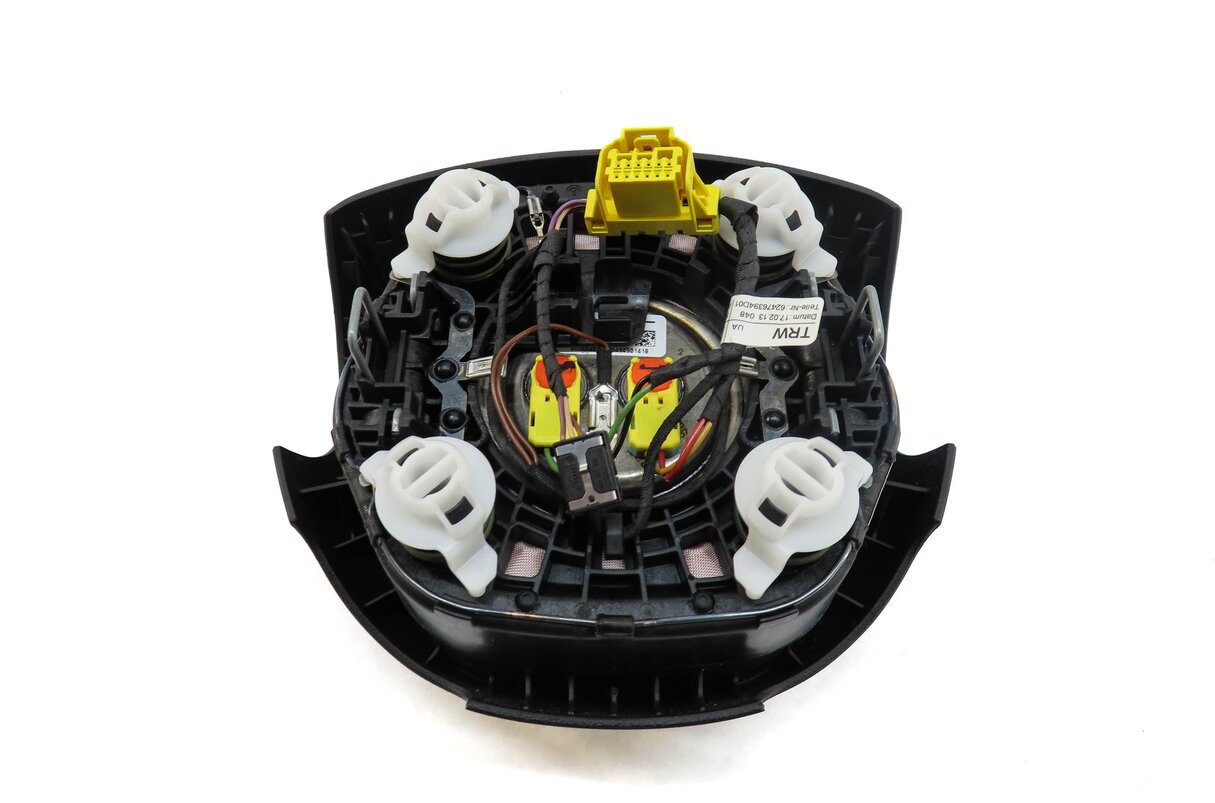 Thumbnail 5: 2011-2015 AUDI Q7 (4L) LEFT DRIVER STEERING WHEEL SRS AIRBAG AIR BAG (BLACK)
