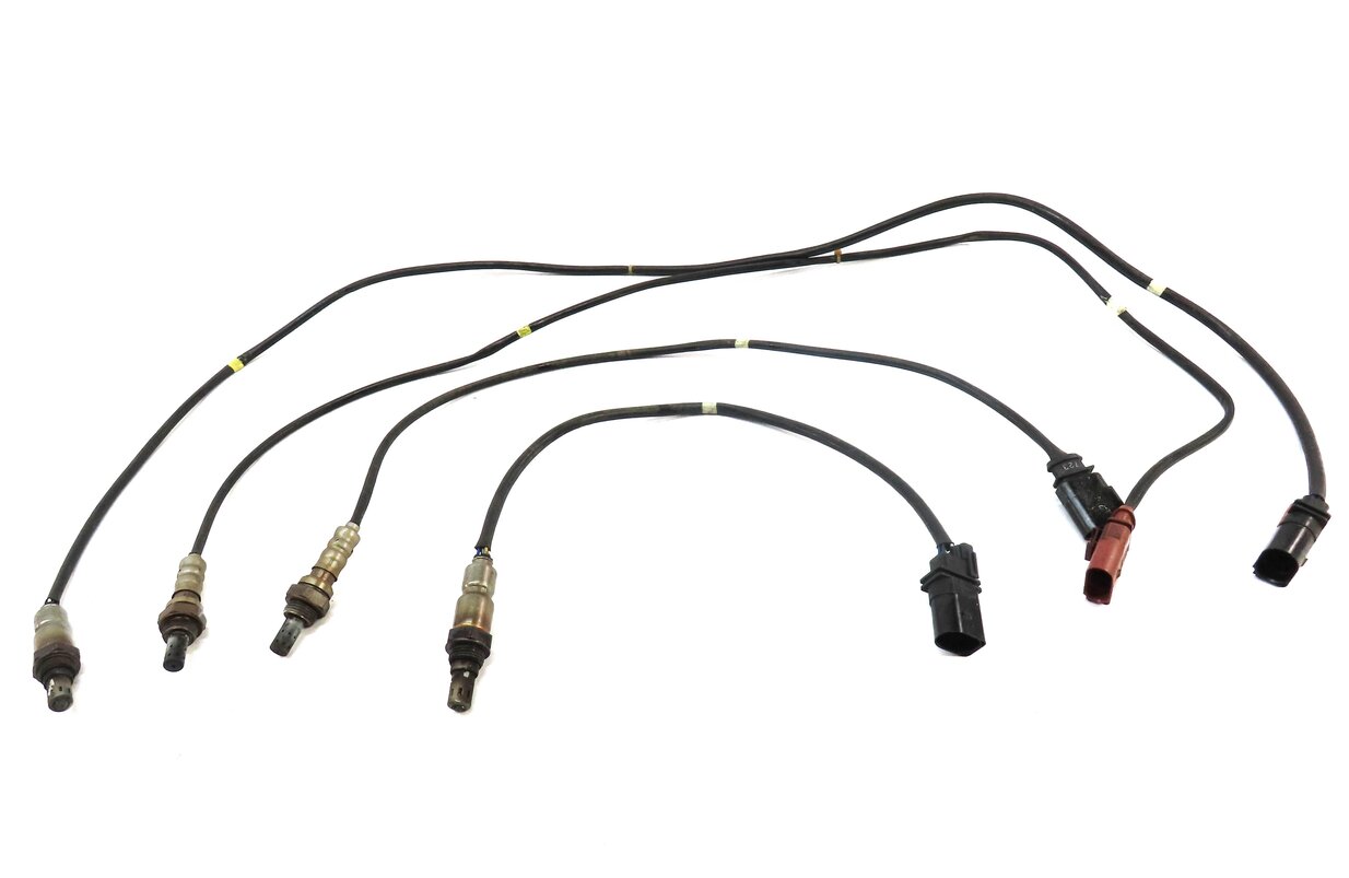 Thumbnail 2: 2013 AUDI Q7 (4L) 3.0L ENGINE (CTWB) O2 OXYGEN SENSOR PRE POST CAT SET OF 4